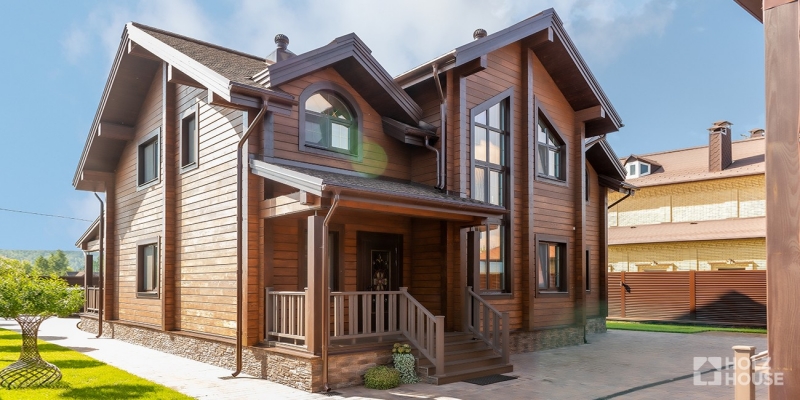 Дом из клееного бруса по проекту \"Корвет v3\" Фото 7